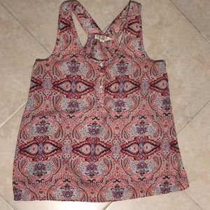 Ladies print tank top